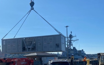 Mobile Utilities Support Equipment Teams with NAVFAC Utility Systems at Naval Station Everett