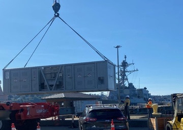 Mobile Utilities Support Equipment Teams with NAVFAC Utility Systems at Naval Station Everett