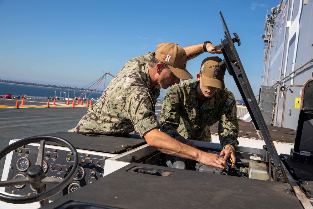 Makin Island AIMD Maintenance