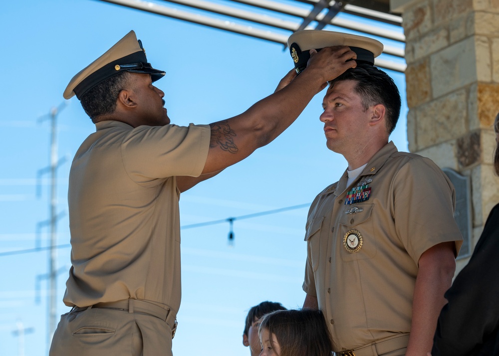 Navy Talent Acquisition Group San Antonio Welcomes Nine New Navy Chiefs