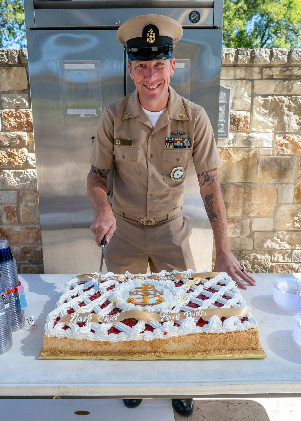 Navy Talent Acquisition Group San Antonio Welcomes Nine New Navy Chiefs