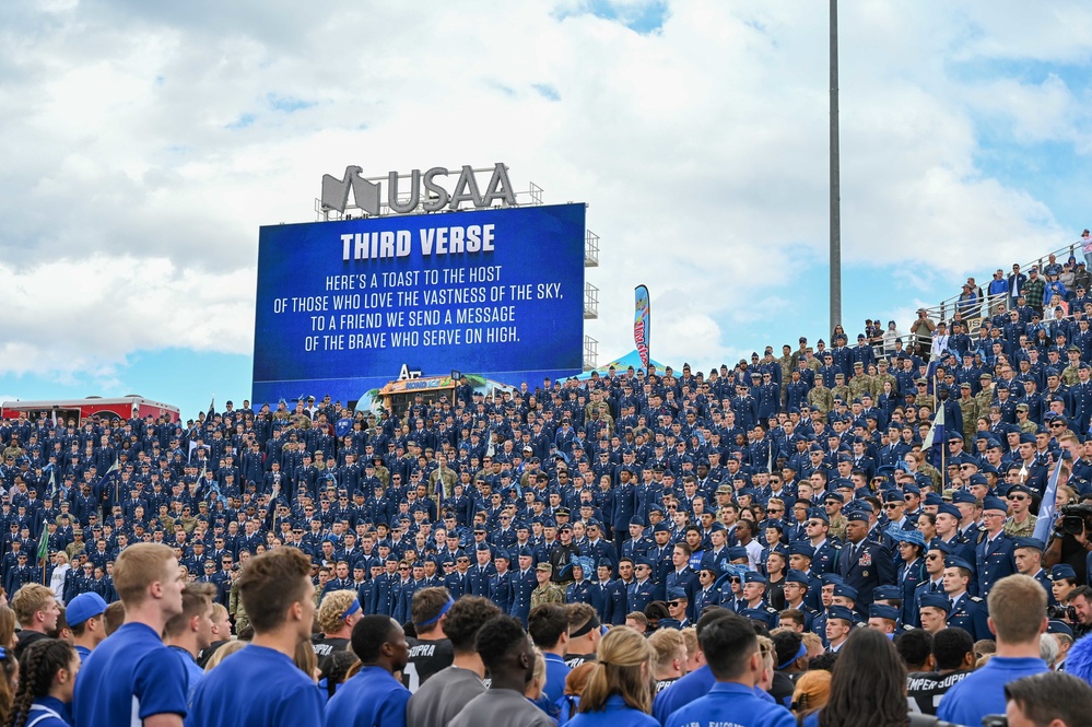 AF Cadets play Navy Midshipmen