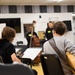 U.S. Navy Band Commodores present a clinic at Millington Central High School