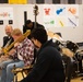 U.S. Navy Band Commodores present a clinic at Millington Central High School