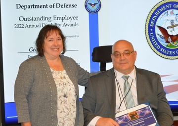 Navy’s SSP Employee Receives SECDEF 2022 Outstanding Civilian with a Disability Award