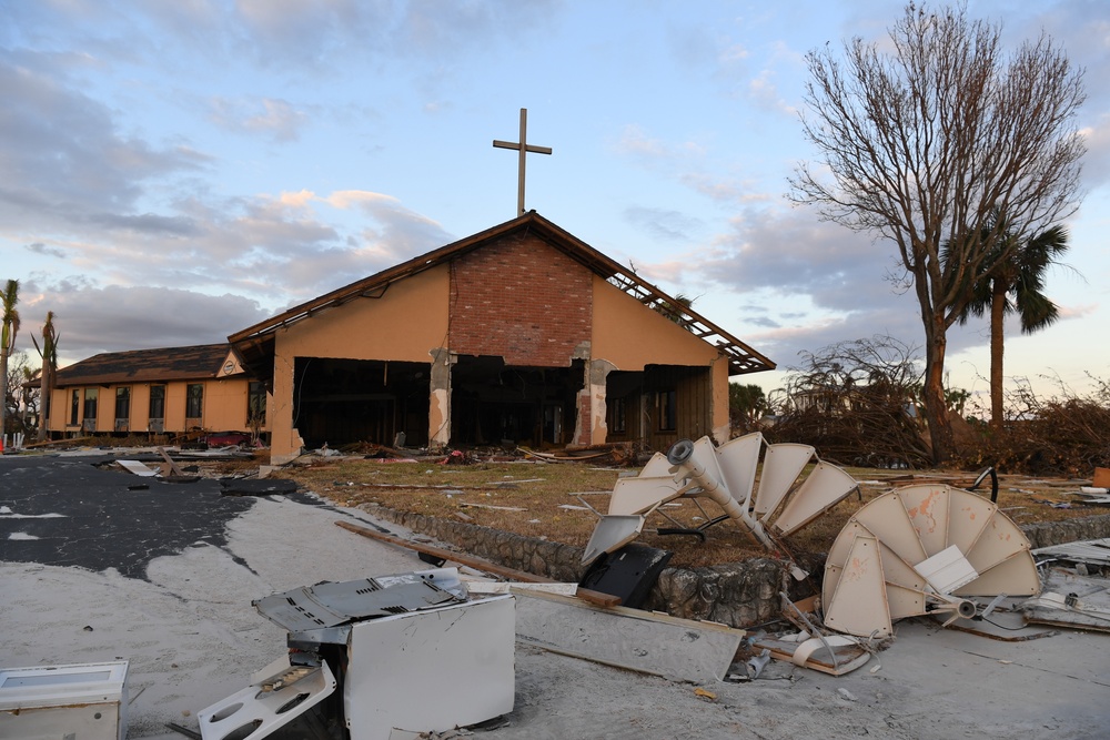 Damage From Hurricane Ian is Seen Throughout Fort Myers Beach