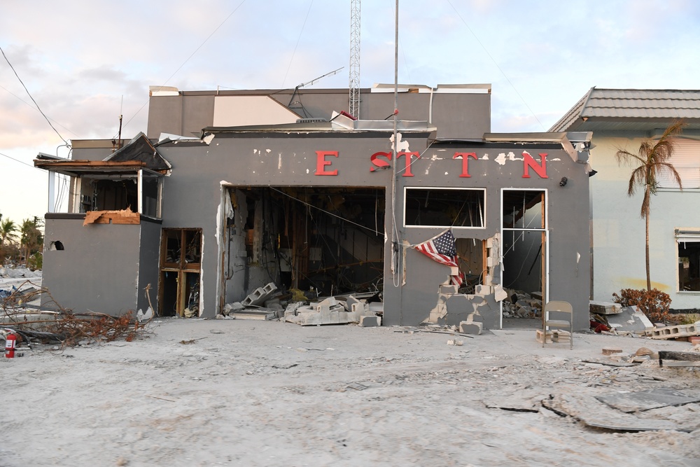 Damage From Hurricane Ian is Seen Throughout Fort Myers Beach