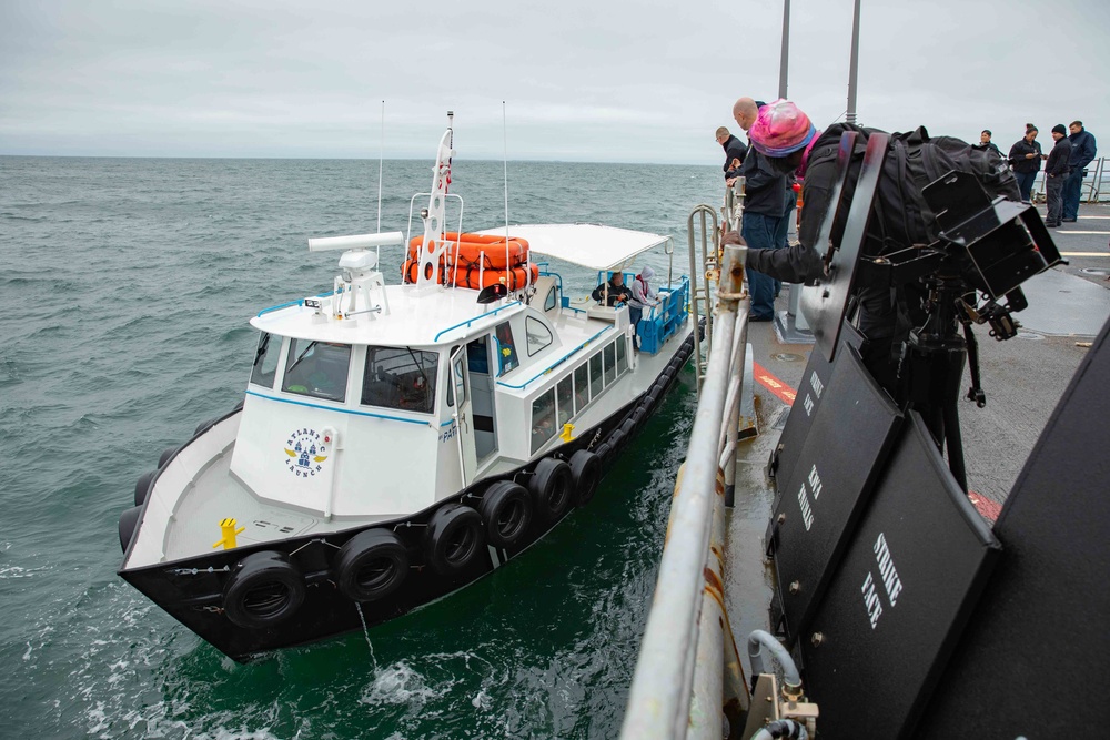 USS Normandy Deploys with the Gerald R. Ford Carrier Strike Group