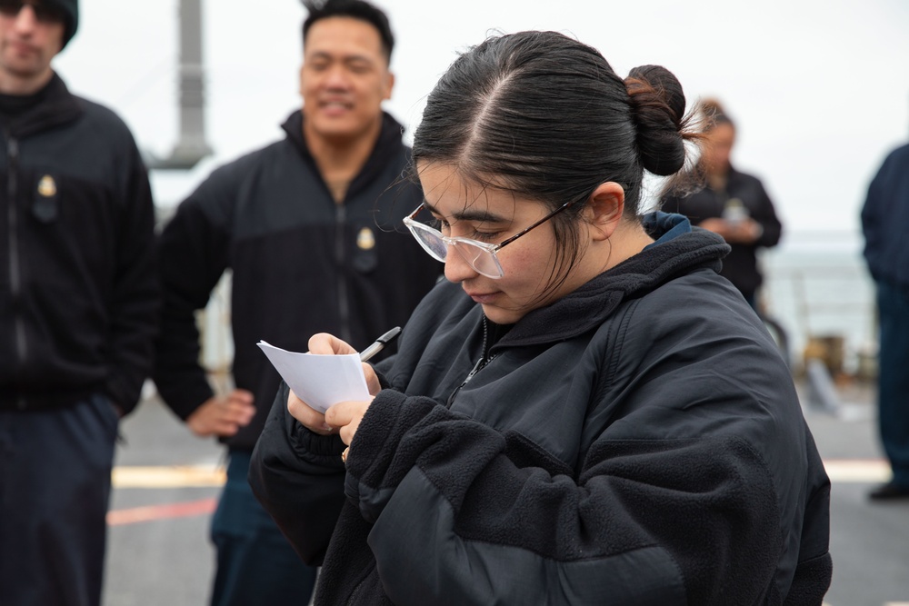 USS Normandy Deploys with the Gerald R. Ford Carrier Strike Group