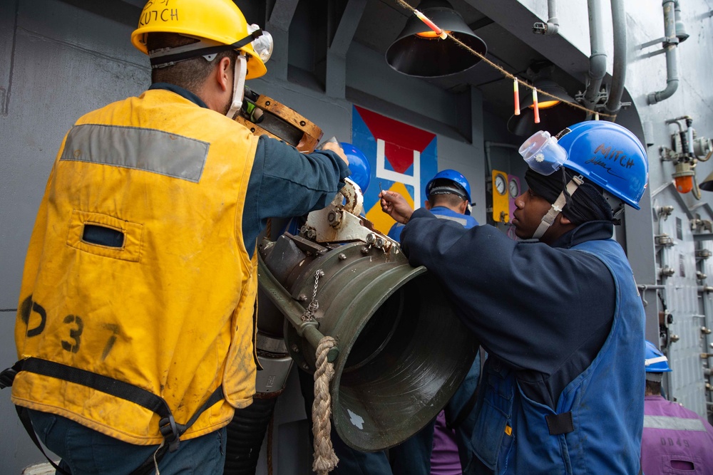 USS Normandy Deploys with the Gerald R. Ford Carrier Strike Group