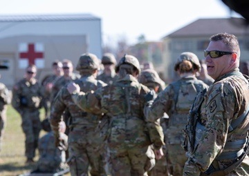 Medics Train with Aviators