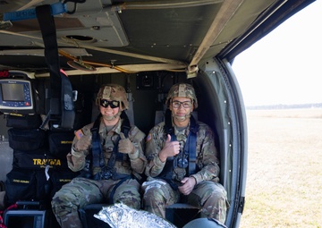 Medics Train with Aviators