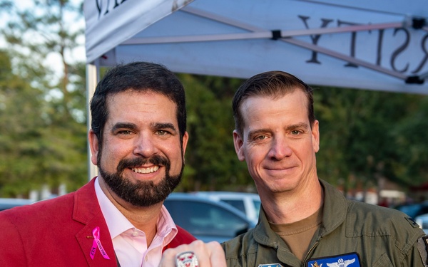 Military honored at VSU game