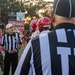 Military honored at VSU game