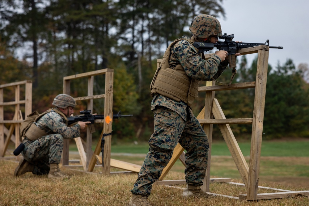 Marine Corps Marksmanship Team conducts prequalification for marksmanship competition