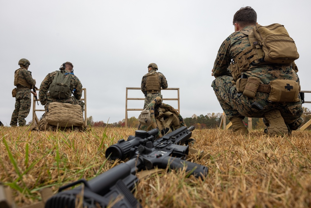 Marine Corps Marksmanship Team conducts prequalification for marksmanship competition