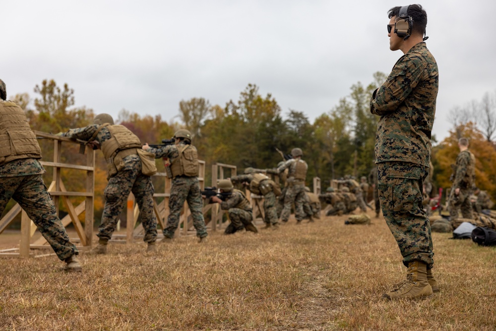 Marine Corps Marksmanship Team conducts prequalification for marksmanship competition