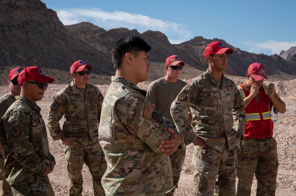 820th RED HORSE Squadron Conducts a Blast Proficiency Test