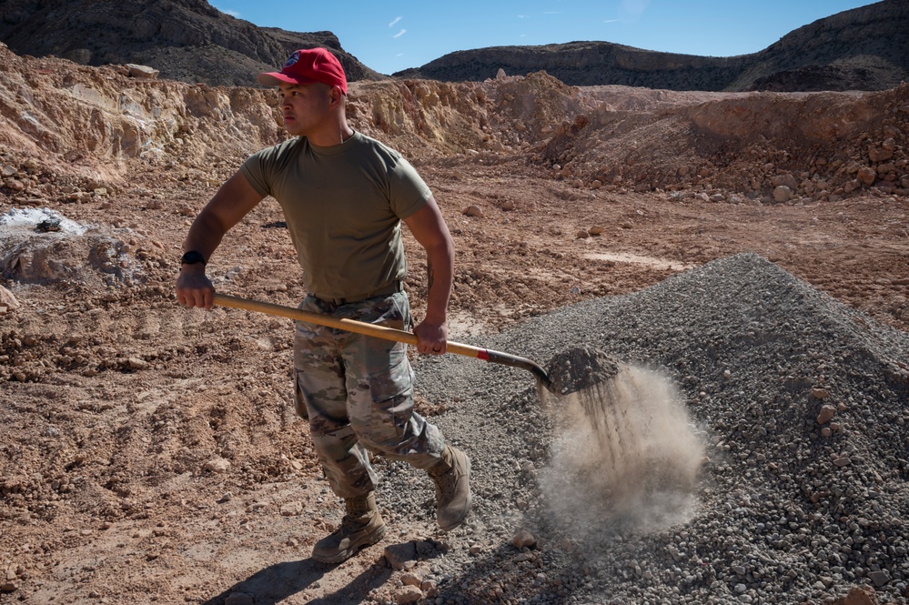 820th RED HORSE Squadron Conducts a Blast Proficiency Test