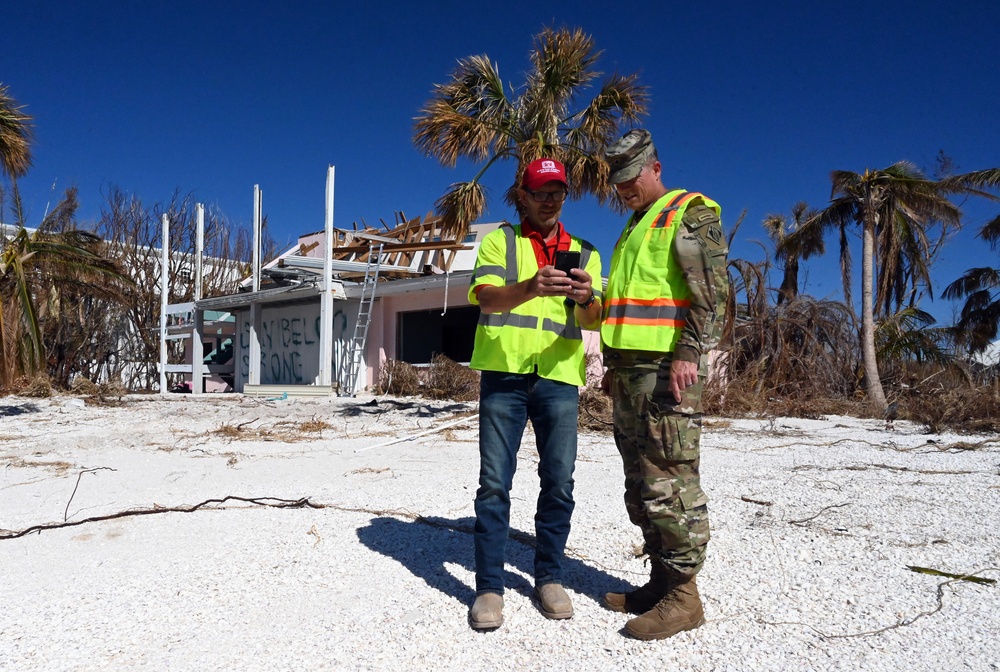 USACE continues its Hurricane Ian support to FEMA, Florida with infrastructure assessments