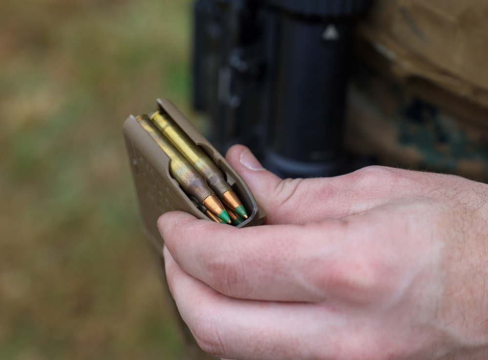 Marine Corps Marksmanship Team conducts prequalification for marksmanship competition