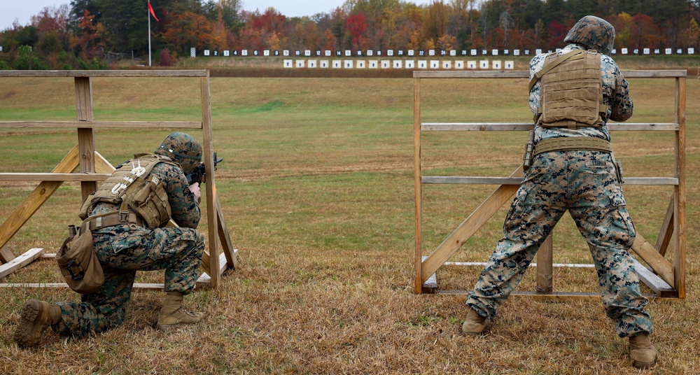 Marine Corps Marksmanship Team conducts prequlaification for marksmanship competition