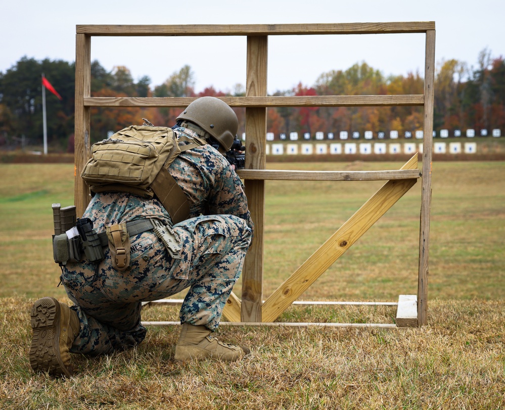 Marine Corps Marksmanship Team conducts prequalification for marksmanship competition