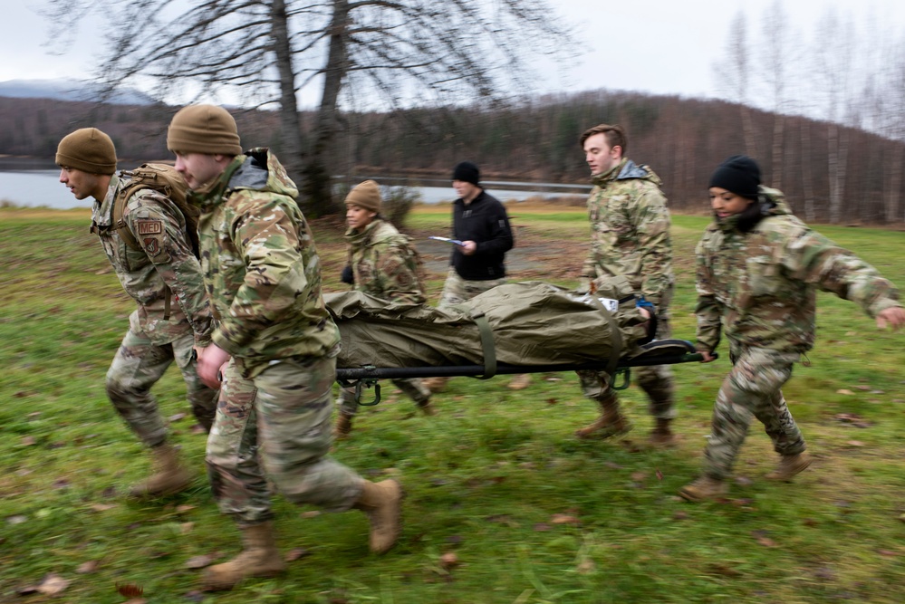 Arctic Warrior Challenge 2022 hones 673d Medical Group Airmen’s readiness skills