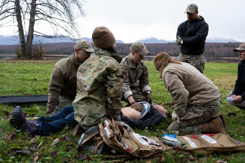 Arctic Warrior Challenge 2022 hones 673d Medical Group Airmen’s readiness skills