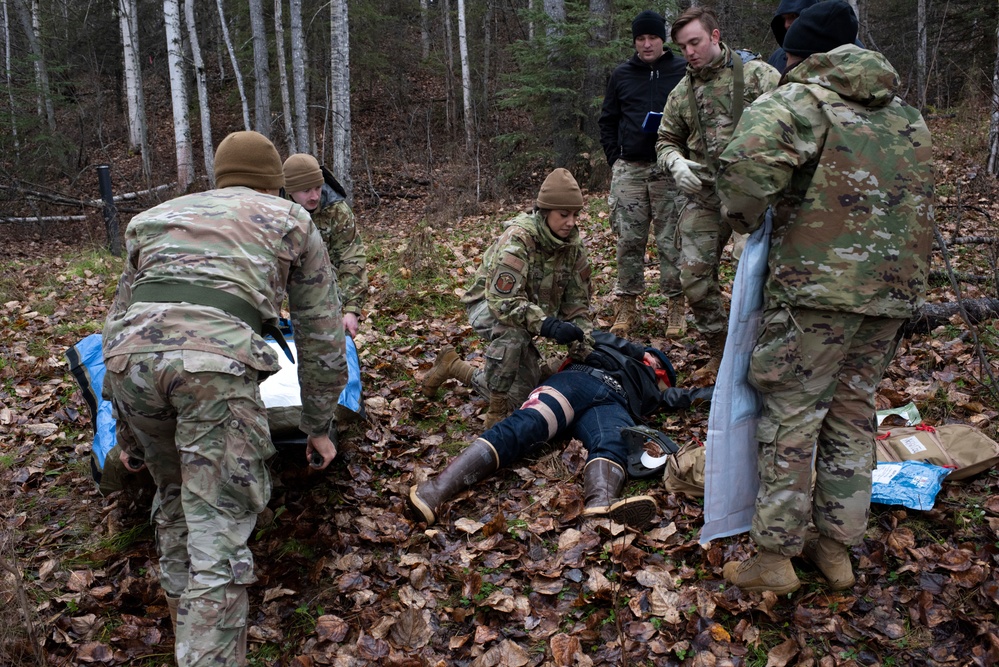 Arctic Warrior Challenge 2022 hones 673d Medical Group Airmen’s readiness skills