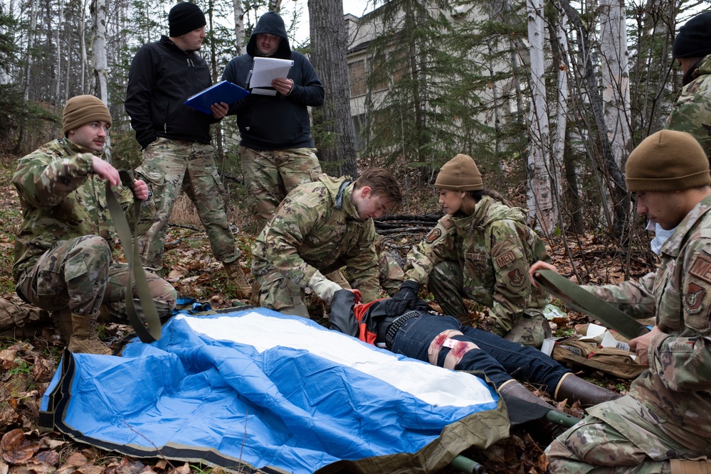 Arctic Warrior Challenge 2022 hones 673d Medical Group Airmen’s readiness skills