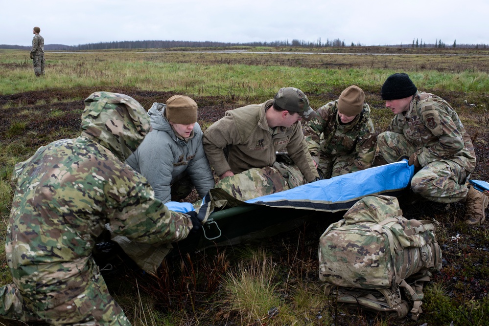 Arctic Warrior Challenge 2022 hones 673d Medical Group Airmen’s readiness skills