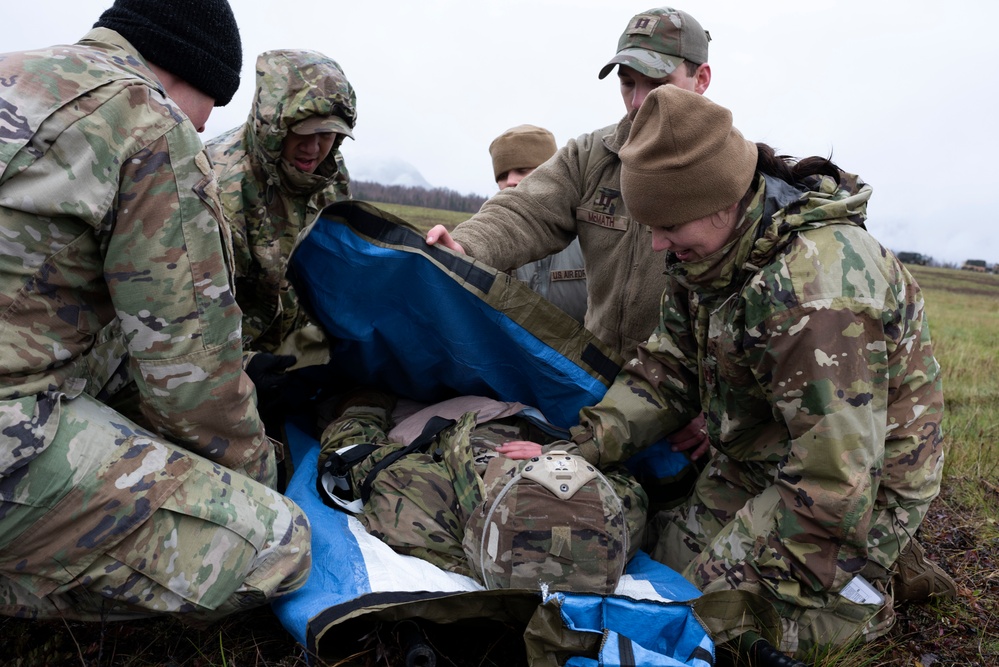 Arctic Warrior Challenge 2022 hones 673d Medical Group Airmen’s readiness skills