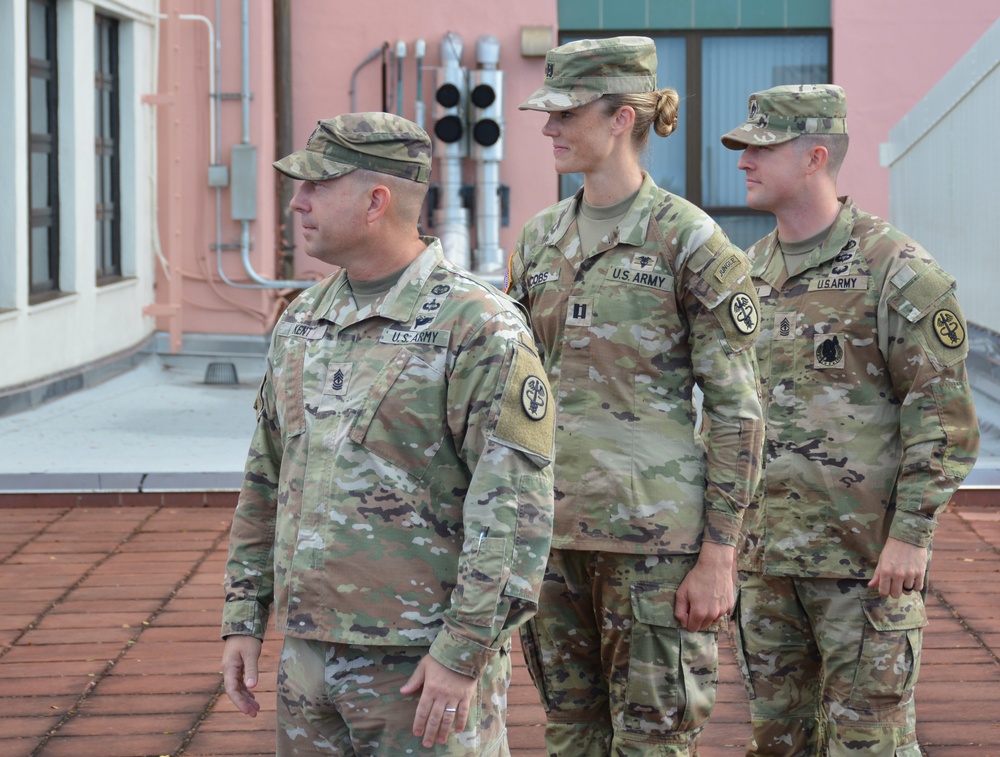 Tripler Army Medical Center Alpha Company Change of Responsibility Ceremony!