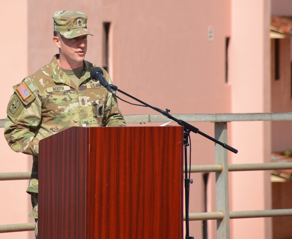 Tripler Army Medical Center Alpha Company Change of Responsibility Ceremony!