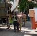 Arkansas Air National Guard members unload equipment for Continuing Promise 2022