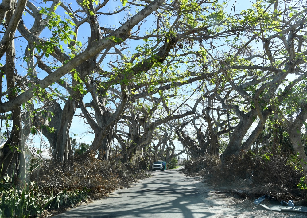 Impacts of Hurricane Ian on Gasparilla Island