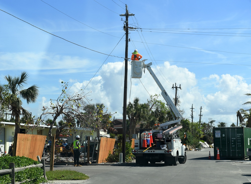 Crews Work to Restore Power on Gasparilla Island