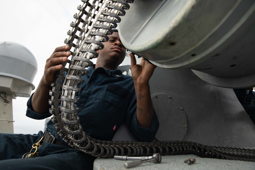 USS Normandy Deploys with the Gerald R. Ford Carrier Strike Group