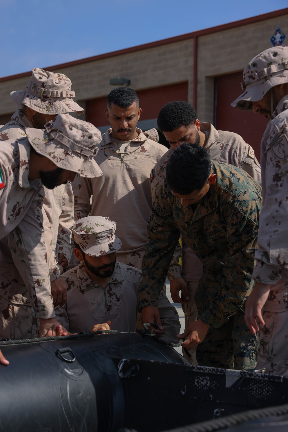 Marines, Emirati soldiers train together at Camp Pendleton