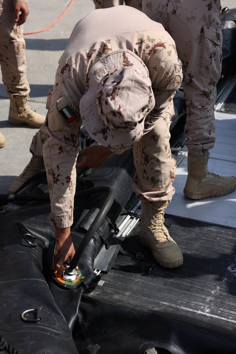 Marines, Emirati soldiers train together at Camp Pendleton