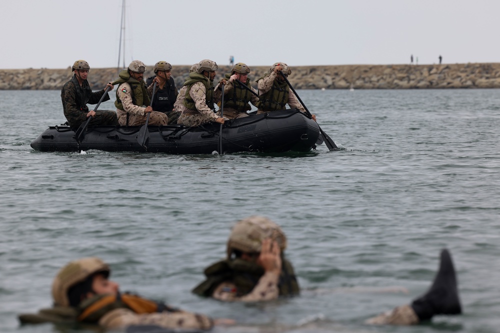 Marines, Emirati soldiers train together at Camp Pendleton