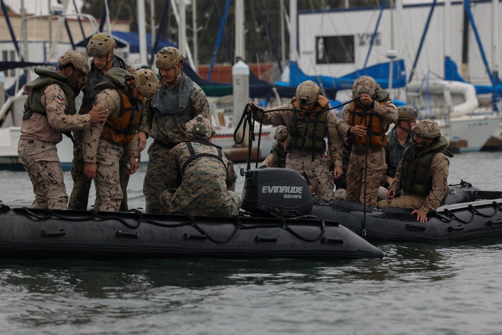 Marines, Emirati soldiers train together at Camp Pendleton