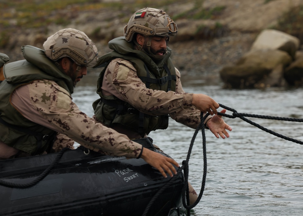 Marines, Emirati soldiers train together at Camp Pendleton