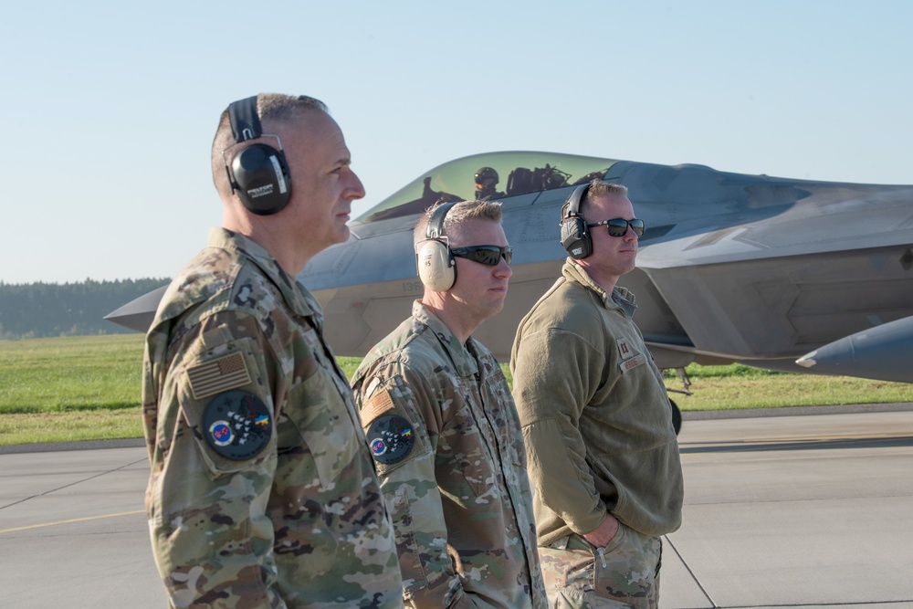 3rd Wing Leadership visits the 90th EFS