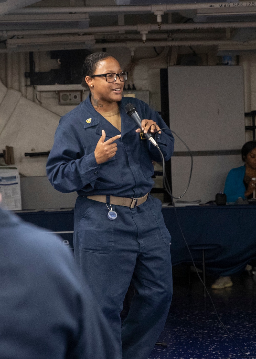 USS Tripoli Karaoke Night