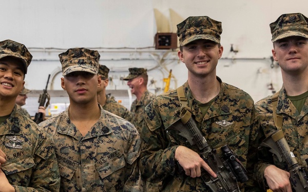 USS Tripoli 31st MEU Debarkation
