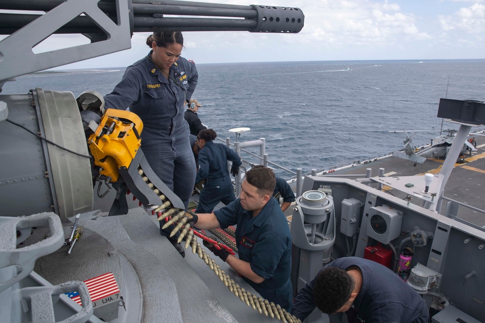 USS Tripoli CWIS Upload