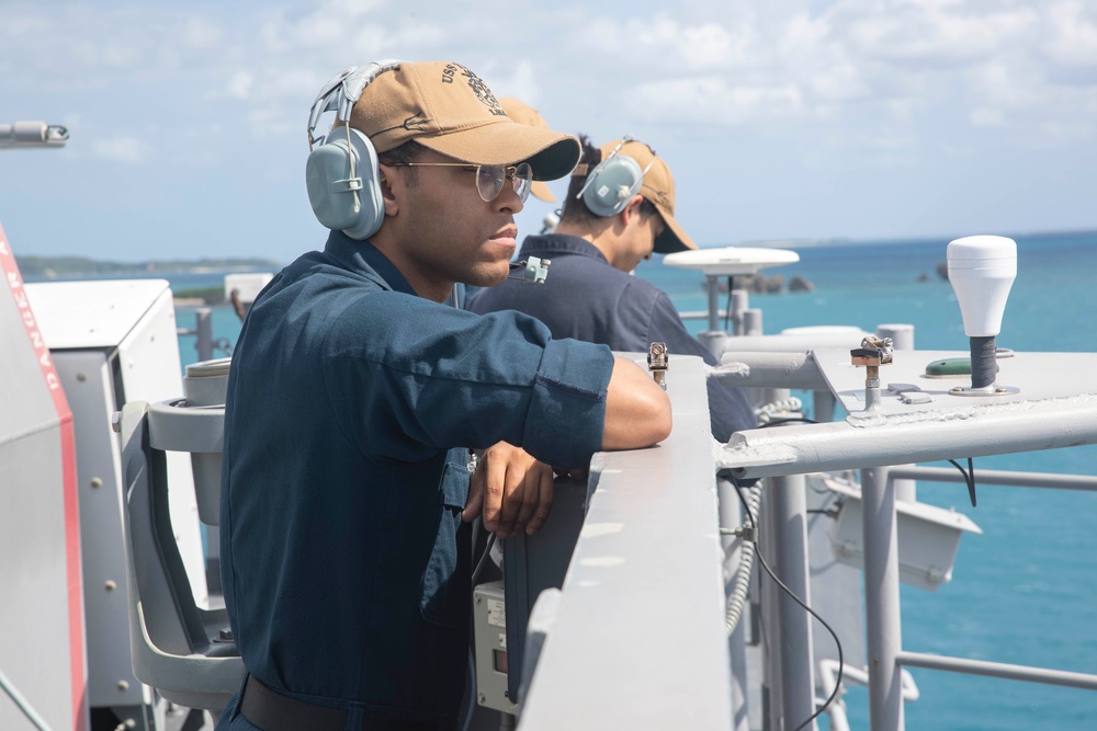 USS Tripoli CWIS Upload