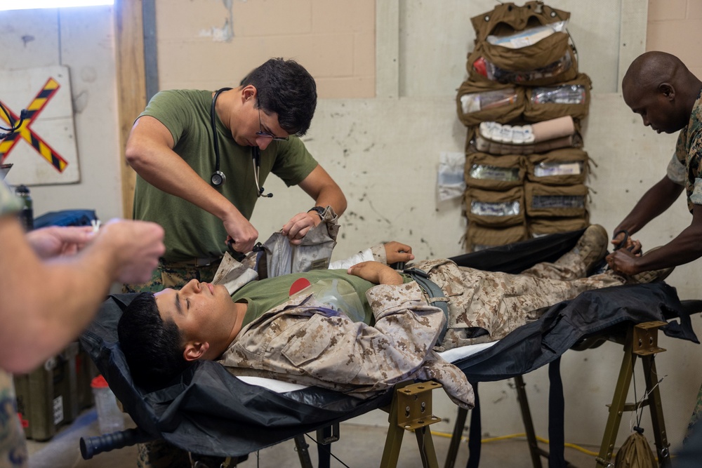 Bringing Them Home: 26th MEU Marines Conduct Mass-Casualty Exercise